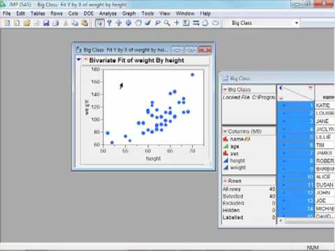 how to fit model in jmp