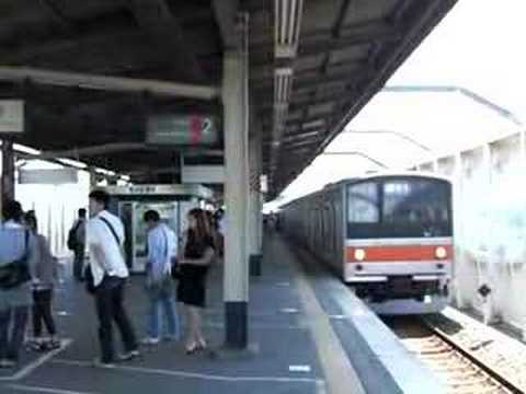 ＪＲ武蔵野線発着～舞浜駅にて～