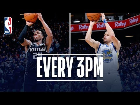 Video: Warriors & Kings Set NEW NBA Single-Game Record With 41 Three-Pointers Made! | January 5, 2019