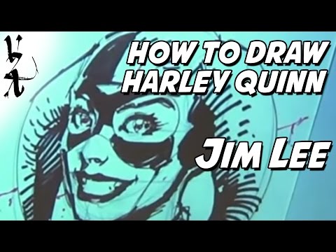 how to draw harley quinn