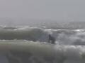 SUP Storm Surfing in Lagoon