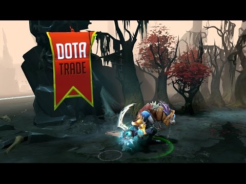 Hookblade of Skadi Slark weapon preview Dota 2