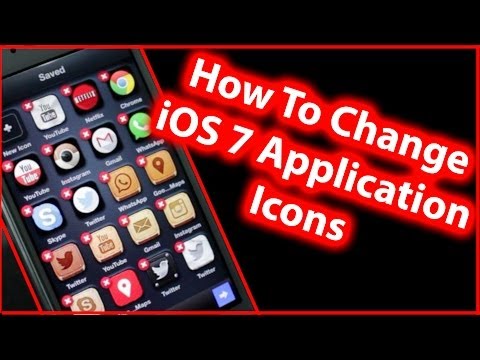 How To Change iOS 7 App Icon Design - iPhone 5s/5c/5, iPad and iPod Touch (No Jailbreak)