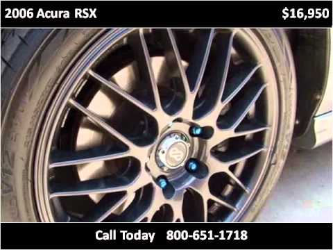 2006 Acura RSX Used Cars Humble TX