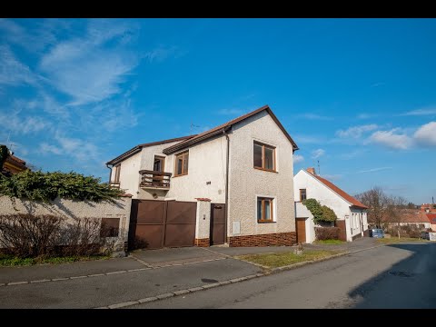 Video Rodinný dům 4+2, pozemek 368 m2, garáž + další zázemí