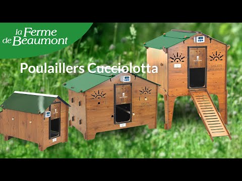 Poulailler Cucciolotta Chalet 2 XL