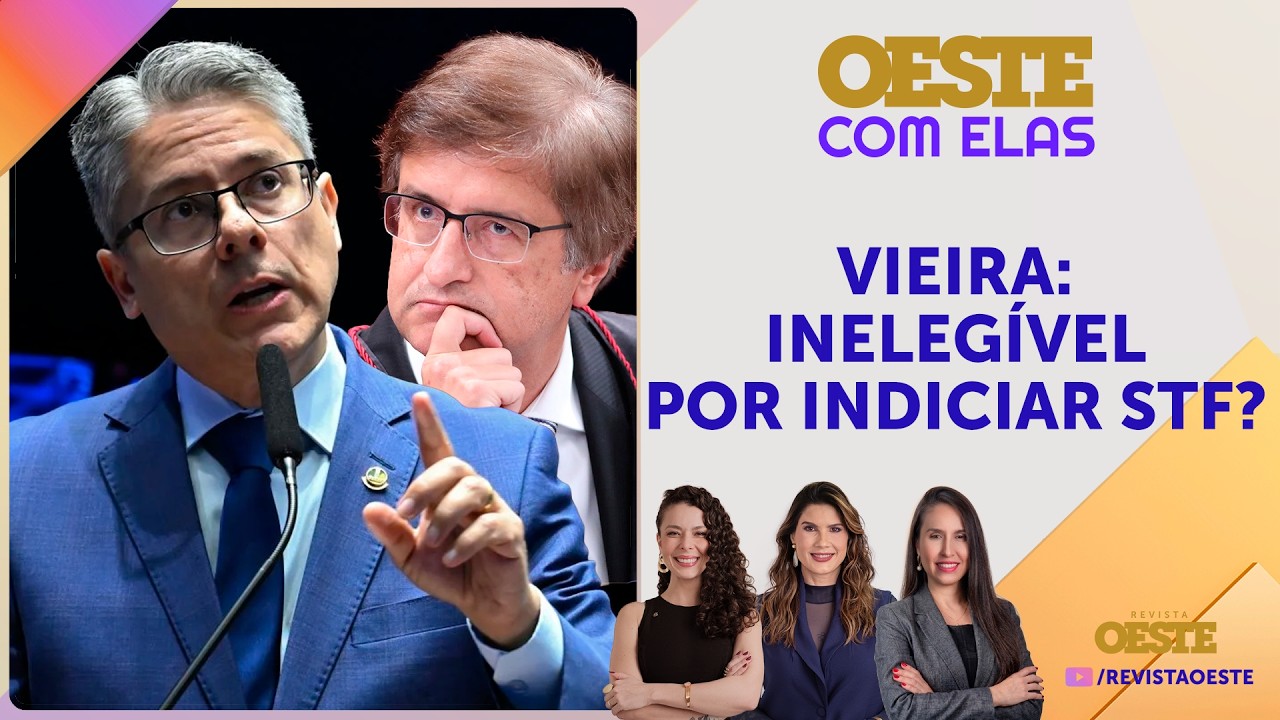 SENADOR INELEGÍVEL? Vieira pode ser punido por indiciar STF?
