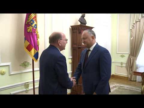 Президент Республики Молдова провел рабочую встречу с послом Российской Федерации в нашей стране