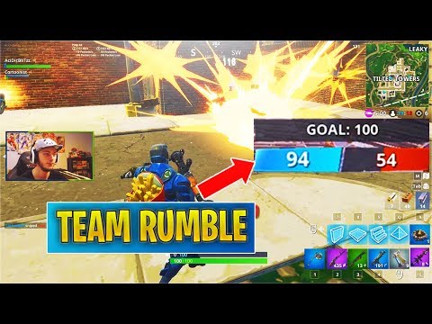 New Fortnite Team Rumble Ltm First Experience Minecraftvideos Tv