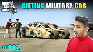COLONEL GIFTS SECRET MILITARY CAR TO MICHAEL  GTA 