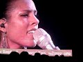 alicia keys performing diary & tender love, live at singfest