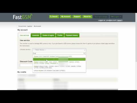How To Unlock Huawei Ascend Mate by Unlock Code
