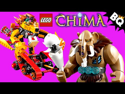 LEGO Chima Laval's Fire Lion 70144 Build and Review