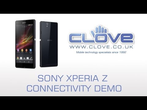 how to connect usb to xperia zl