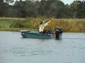 Parsun 5HP outboard - on fishing boat1