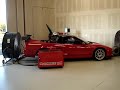Supercharged Acura NSX dyno