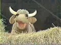 classic sesame street   gladys the cow vs  elmo