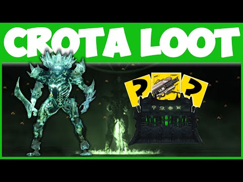 Destiny: Crota's End Exotic Loot x3 Characters (GHORN DROP!)