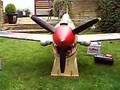 Neilly s P-40 - working retracts