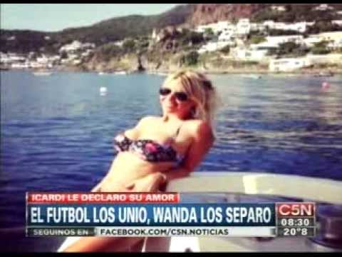 C5N - SOCIEDAD: ICARDI LE DECLARO SU AMOR A WANDA NARA