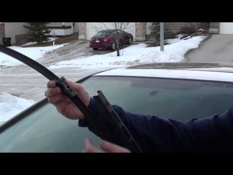 How To Replace 8th Generation (2010) Honda Civic Wiper Blade Inserts