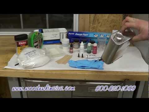 how to dye pen blanks