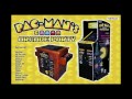 get detailed info & buy direct from : www.bmigaming.com | pac-man's arcade party - 25' commercial upright model classic video arcade game with 13 games pac-man, ms. pac man, pac-mania galaga, galaga '88, galaxian, dig dug, rally-x, mappy xevious, rolling thunder, dragon spirit and bosconian | from bmi gaming and namco bandai games.