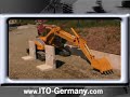 Komatsu PC75UU-2, VS wall, Excavator  digger H�llkreisbagger