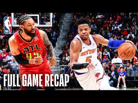 Video: KNICKS vs HAWKS | Dennis Smith Jr. Leads NYK In Atlanta | February 14, 2019