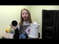 White Ceramic Compost Pail
