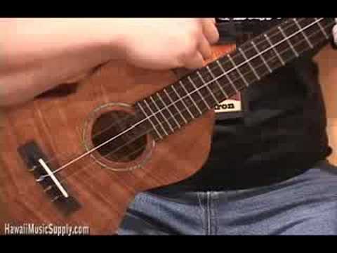 how to properly strum a ukulele