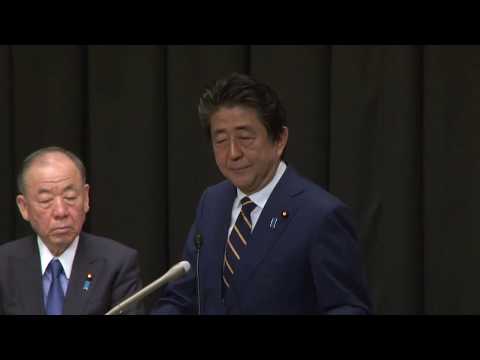 党大会に代わる両院議員総会(2020.3.17)