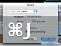 Final Cut Pro 5 Tutorial: Affecting Video : Applying Slow Motion & Fast Motion Effects in Final Cut Pro 5: Free Tutorial