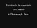 Depoimento Silvia Pfeiffer