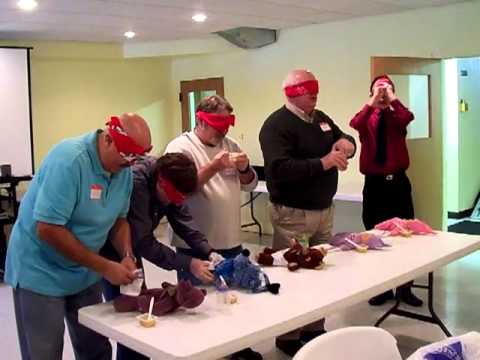 video-linktoworks-Men Playing Baby Shower Games
