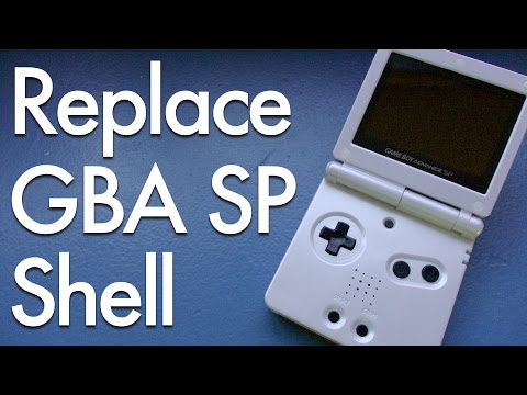 how to repair gba sp
