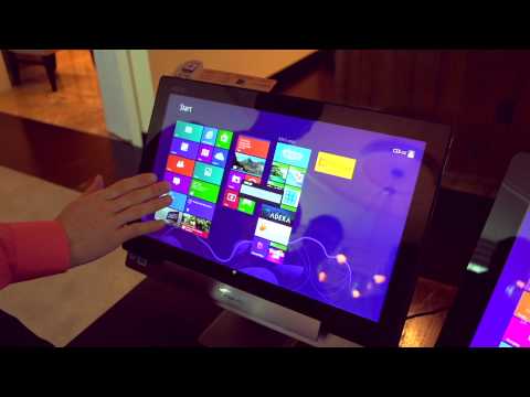 all in one computer - The Transformer AIO P1810 runs both Windows 8 and Android! It has a full desktop computer inside it, then you can detach the screen and use it as an Android ...