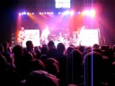 Dave from Hedley playing guitar with Rides Again