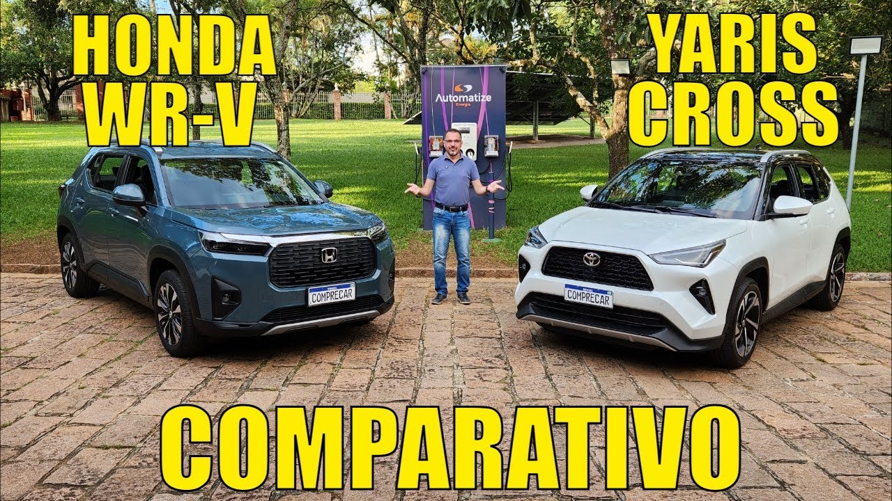 Comparativo: Honda WR-V x Yaris Cross