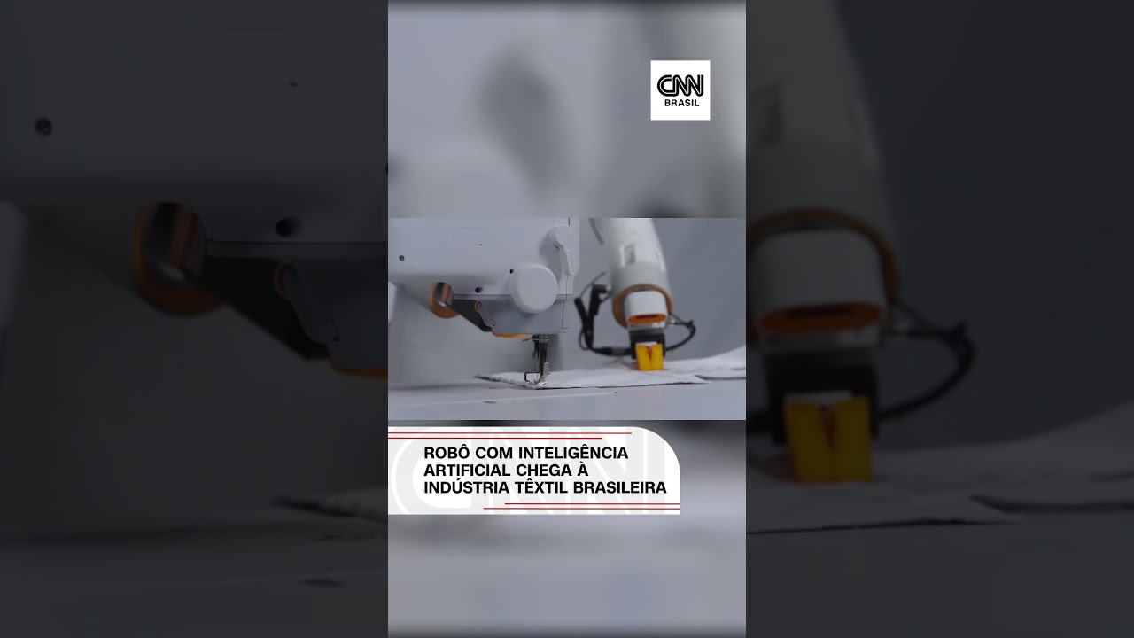Robô com inteligência artificial chega à indústria têxtil brasileira
