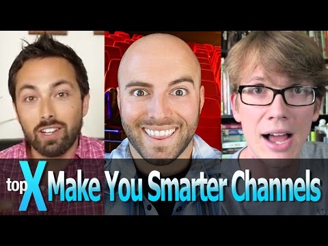 Top 10 YouTube Make You Smarter Channels - TopX Ep.13