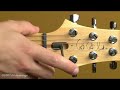 Truss Rod Adjustment Truss Rod Adjustment