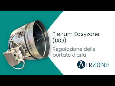Plenum Easyzone (CAI) - Regolazione delle portate d?aria