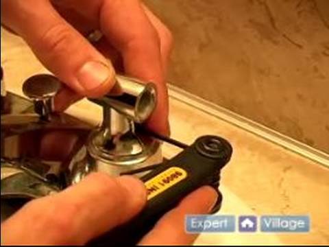 how to fix a sink knob