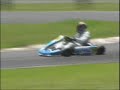 Acidente na largada do 5 Camp.Catarinense de Kart Five Speed