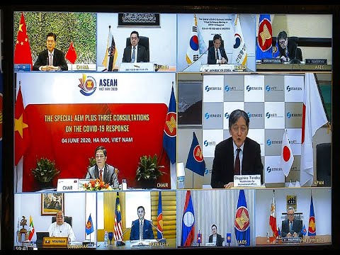 Hội nghị AEM+3 trực tuyến: Ra Tuyên bố chung cụ thể hóa hành động ứng phó Covid-19