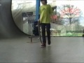 park footy, new board breaking in