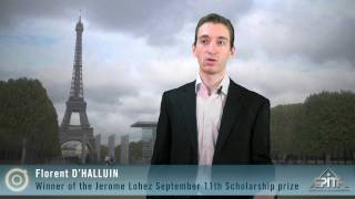 Florent D'halluin, 2009 Scholarship Recipient