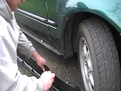 how to fit ek side skirts on eg