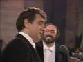 pavarotti & carreras & p. domigo- cielito lindo - roma 1990